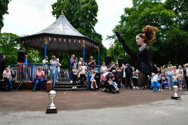 Leigh Journal: There was live entertainment for people of all ages at the celebration (Pic: Wigan Council)