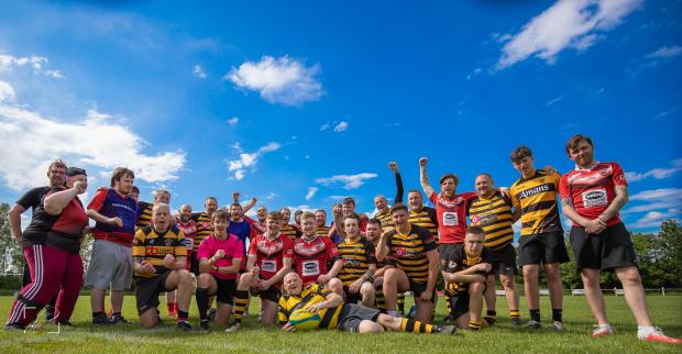Leigh Journal: A mixed rugby match and TryIt7's took place (Pic:danielcartyimages)