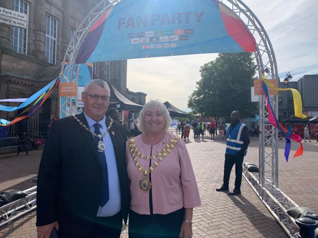 Leigh Journal: Mayor Marie Morgan said the event was a "fantastic occasion"