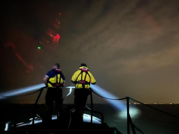 Leigh Journal: Hoylake Lifeboat crew involved in the search (Picture: Hoylake RNLI)