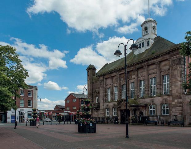 Leigh Journal: The Council's Levelling Up bid looks to revamp Civic Square