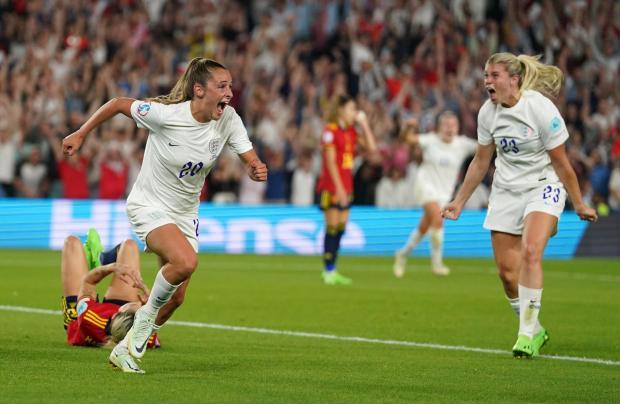 Leigh Journal: Ella scored the equaliser against Spain in the quarter finals (Pic: PA)
