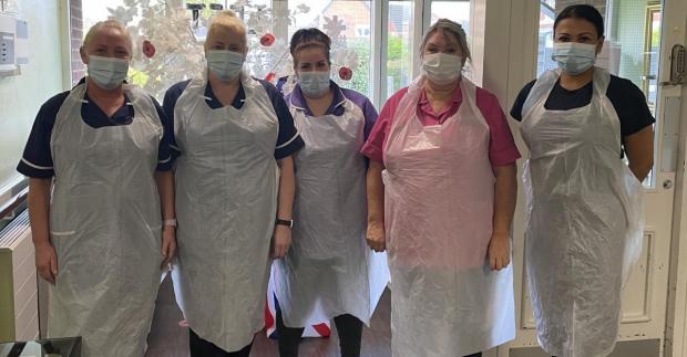 Leigh Journal: Staff at Ashwood Court were recognised for keeping patients safe during the pandemic
