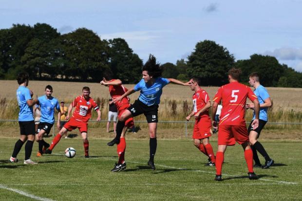 Billinge open with a 2-2 draw against Vulcan. Pictures: Terry Pope