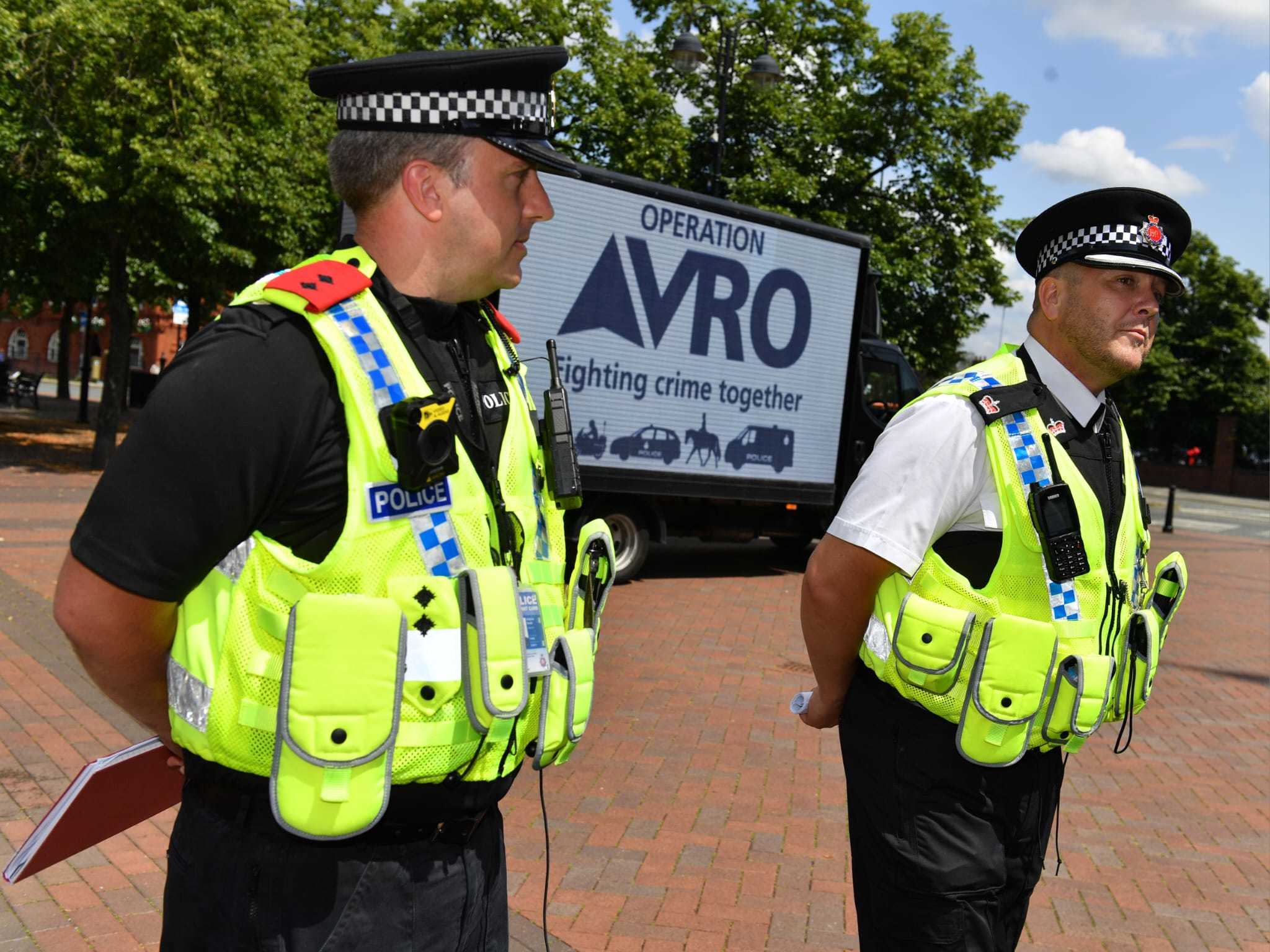 Policr carried out the actiomn as part of Operation AVRO