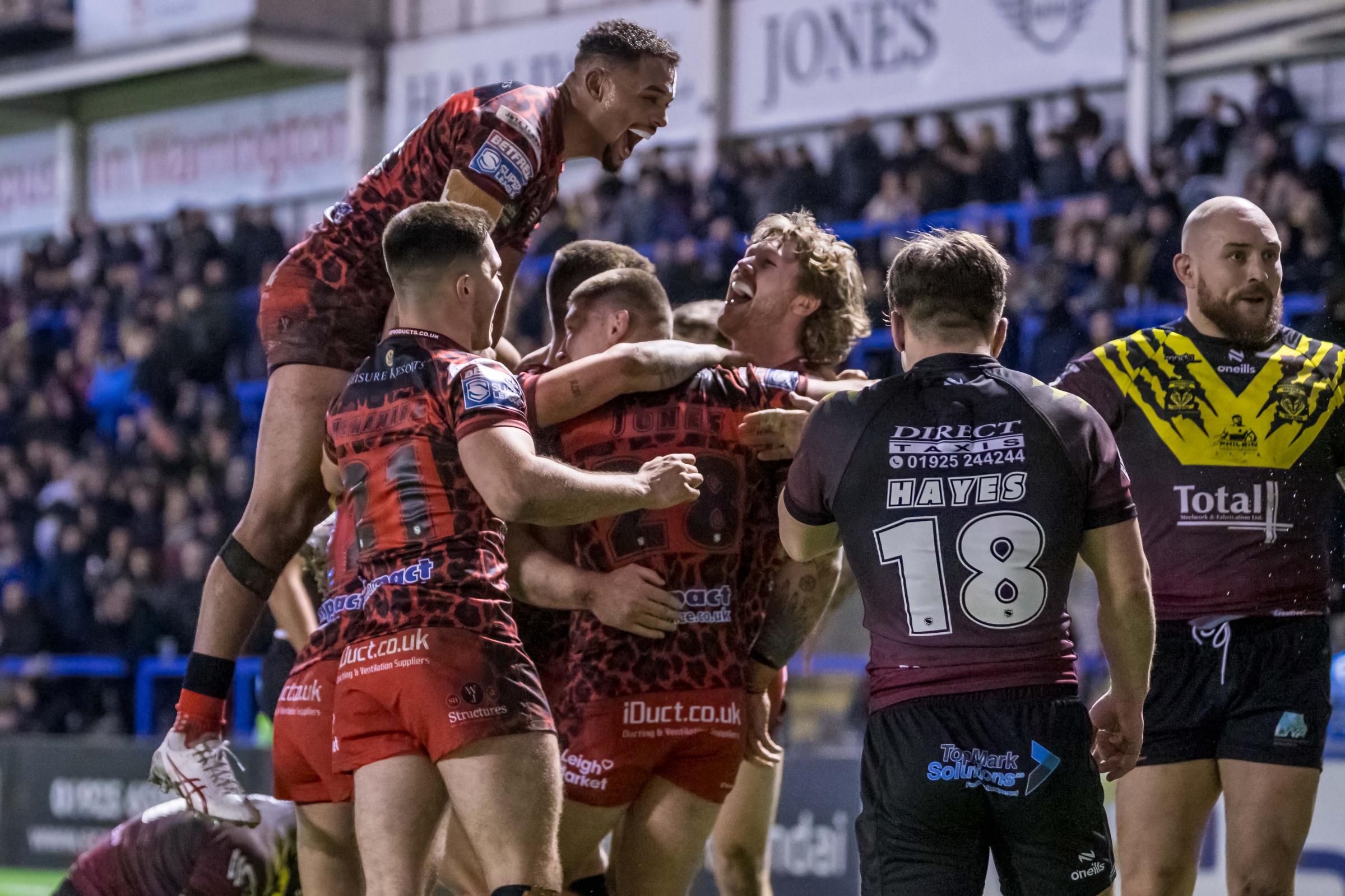 Leigh Leopards impressive in win at Warrington Wolves