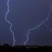 Leigh set for thunder and lightning storms as weather warning issued
