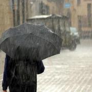 There is predicted to be heavy downpours in Leigh at the start of the week