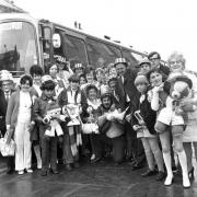 Leigh fans going to Wembley in 1971