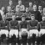 Hindley Green’s St John men’s football team                                                                                                 Picture: Wigan and Leigh Archives and Local Studies