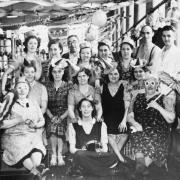 A Christmas Party at Mather Lane No.1 Mill, Leigh Picture: Wigan and Leigh Archives and Local Studies