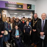 Councillors officially opened Leigh Youth Hub at Leigh Sports Village on February 15