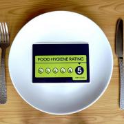 Six venues recently received Food Hygiene Ratings