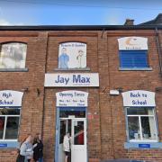 Jaymax school uniform shop, on Gas Street