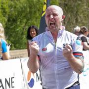 Dale Boydell completed the Horwich Triathlon after getting the all-clear from his cancer diagnosis