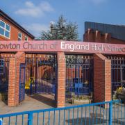 Lowton CE High School, on Newton Road