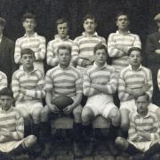 The picture of the second team line-up at Twelve Apostles RFC dates back to 1921                                Picture: Wigan and Leigh Archives and Local Studies