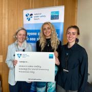 Sisters of Haydn Griffiths visit parliament to campaign on drowning prevention
