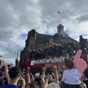 Leigh Leopards’ open top bus homecoming parade