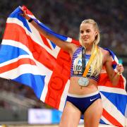 Keely Hodgkinson - wins silver