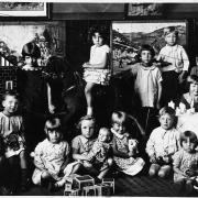 Children from Astley Infants School on Elsmore Street in around 1934                                                   Picture: Wigan and Leigh Archives and Local Studies