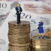 Statistics show a pay gap of of 10.8%