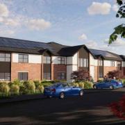 A CGI of the new care home planned for Leigh Road, Atherton