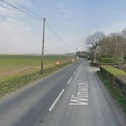 The crash occurred on Winwick Lane near Croft. Picture: Google Maps