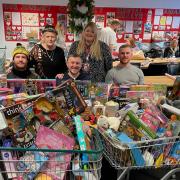 Leigh Leopards helped with the appeal's huge donation