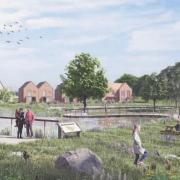 A CGI of the Mosley Common project
