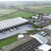 How the new warehouse at Glass House Business Park will look