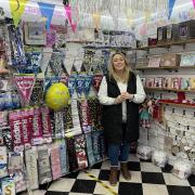 Lisa Smith inside her Party Central shop on Bradshawgate